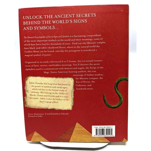 The Element Encyclopedia of Secret Signs and Symbols - Wicca, Magick, Witchcraft - Picture 7 of 8